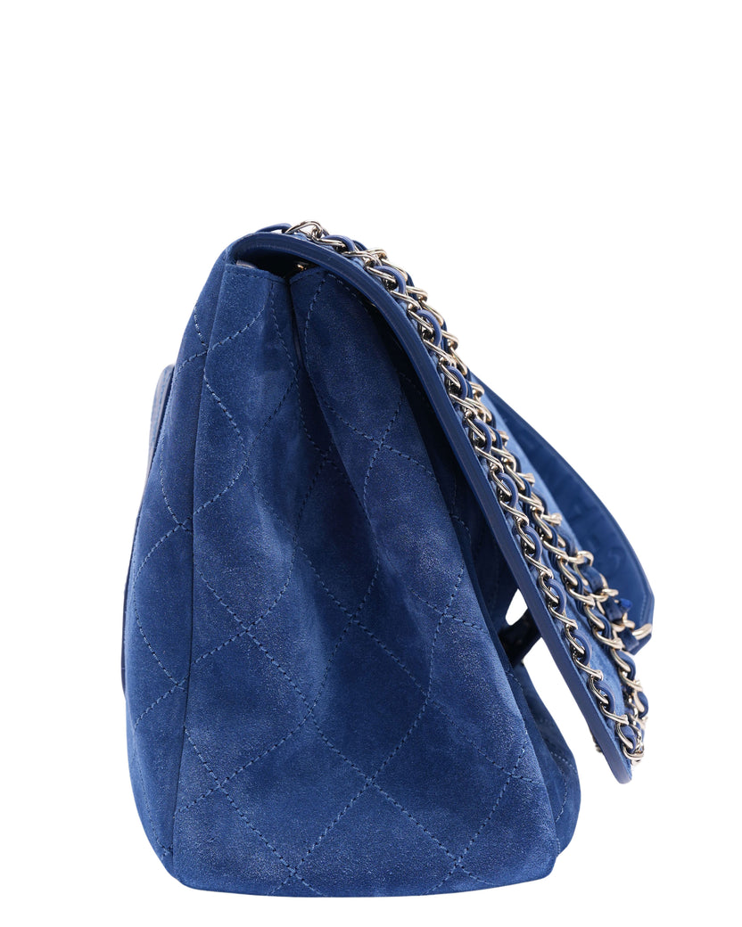 Pharrell Suede Lambskin XXL Flap Bag