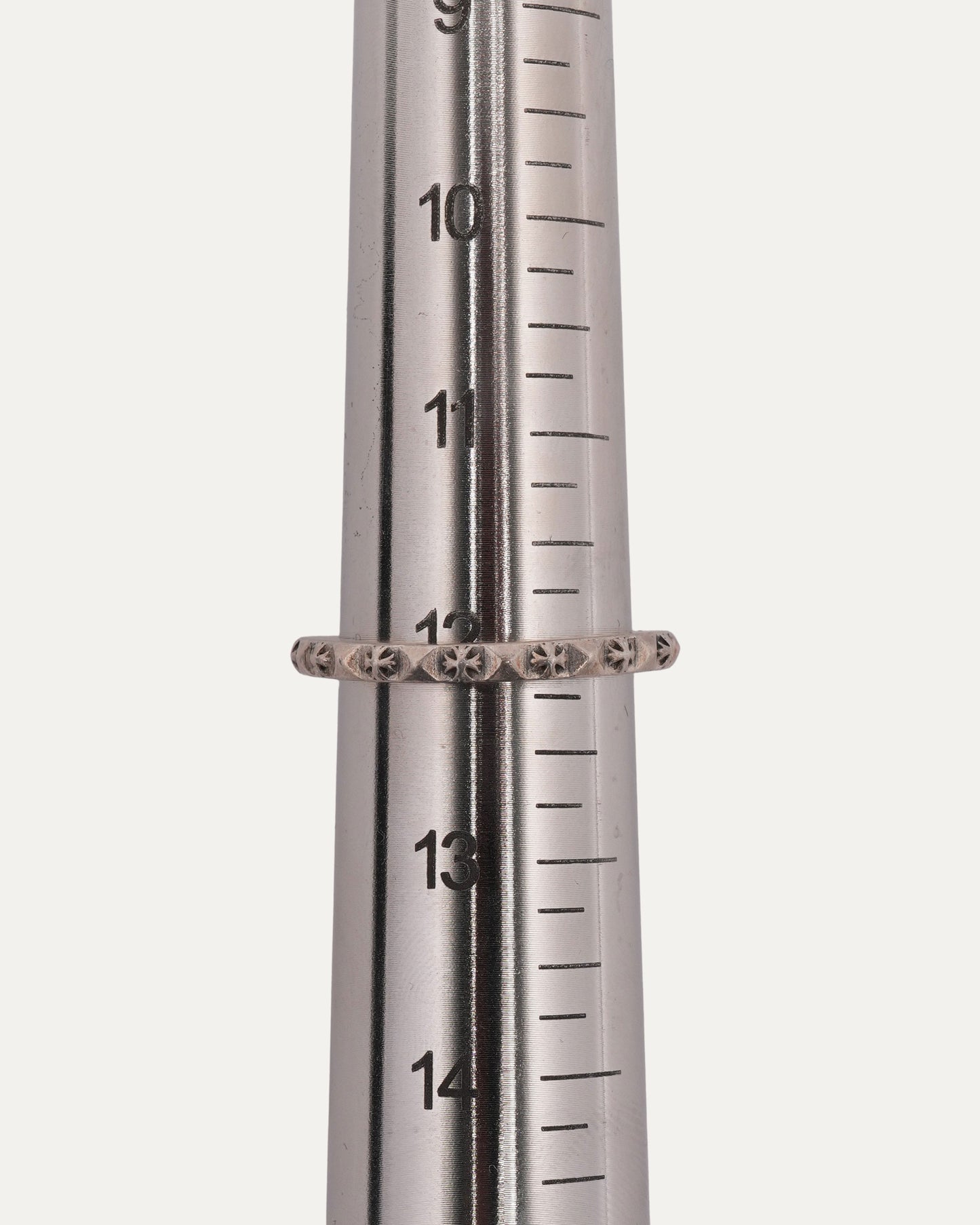 Thin True Fucking Punk Stud Plus Cross Ring
