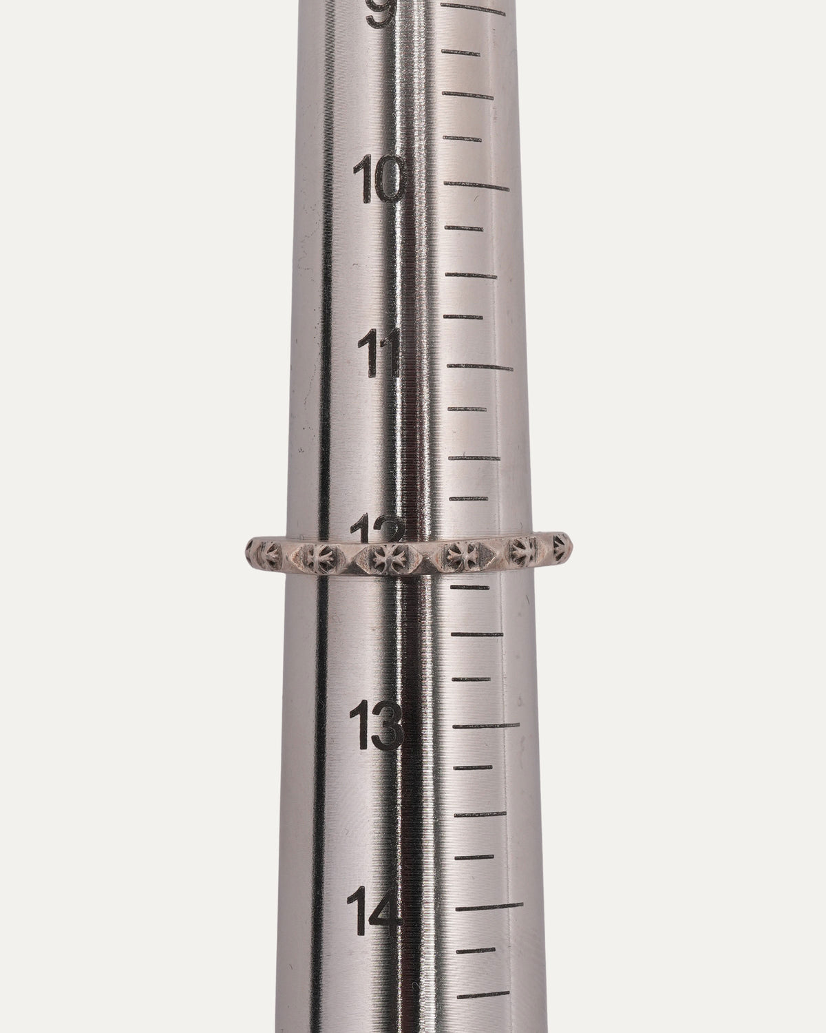 Thin True Fucking Punk Stud Plus Cross Ring