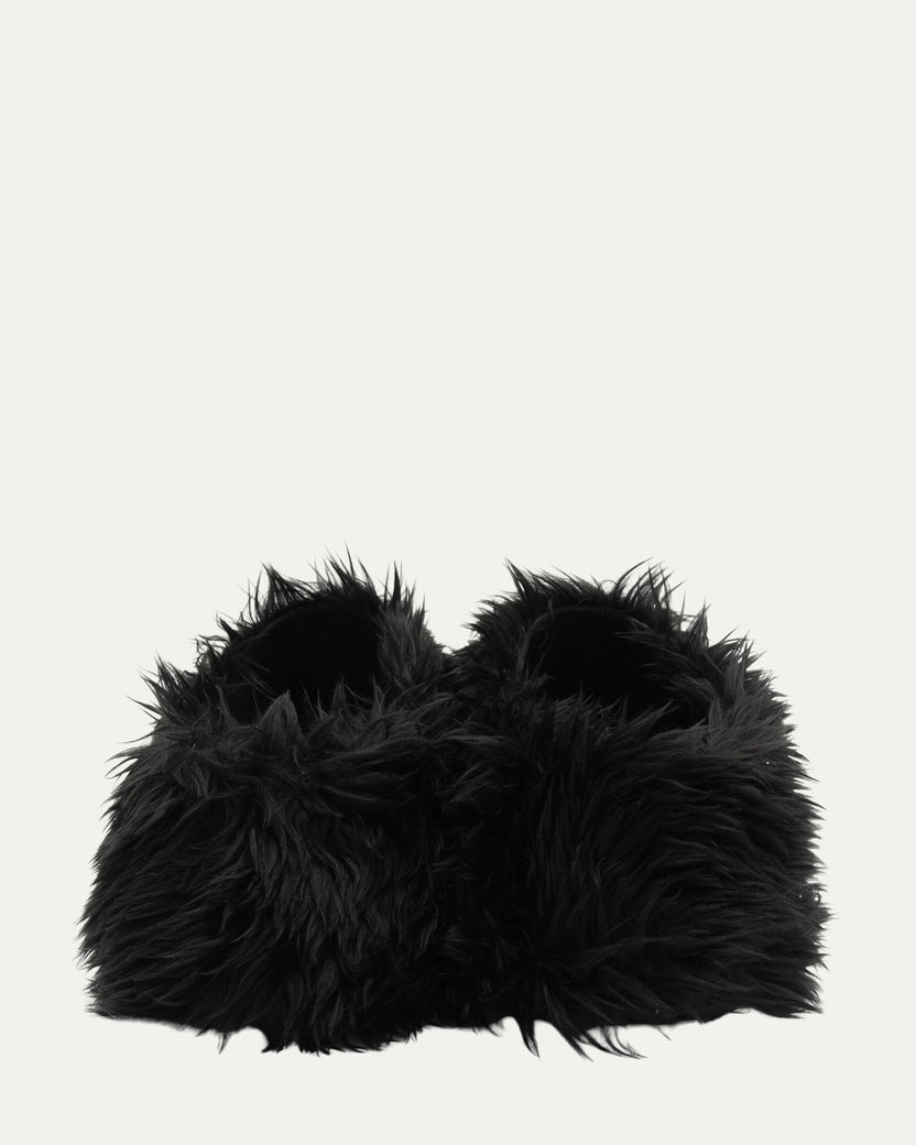 Crocs Faux Fur Mules