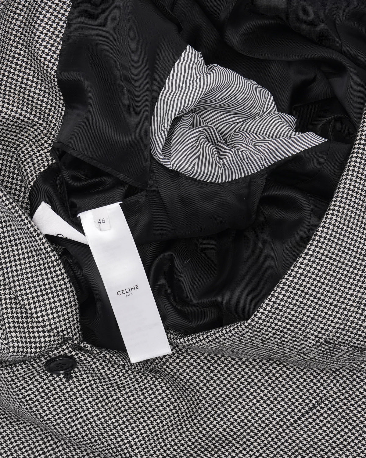 Houndstooth Shawl Collar Suit