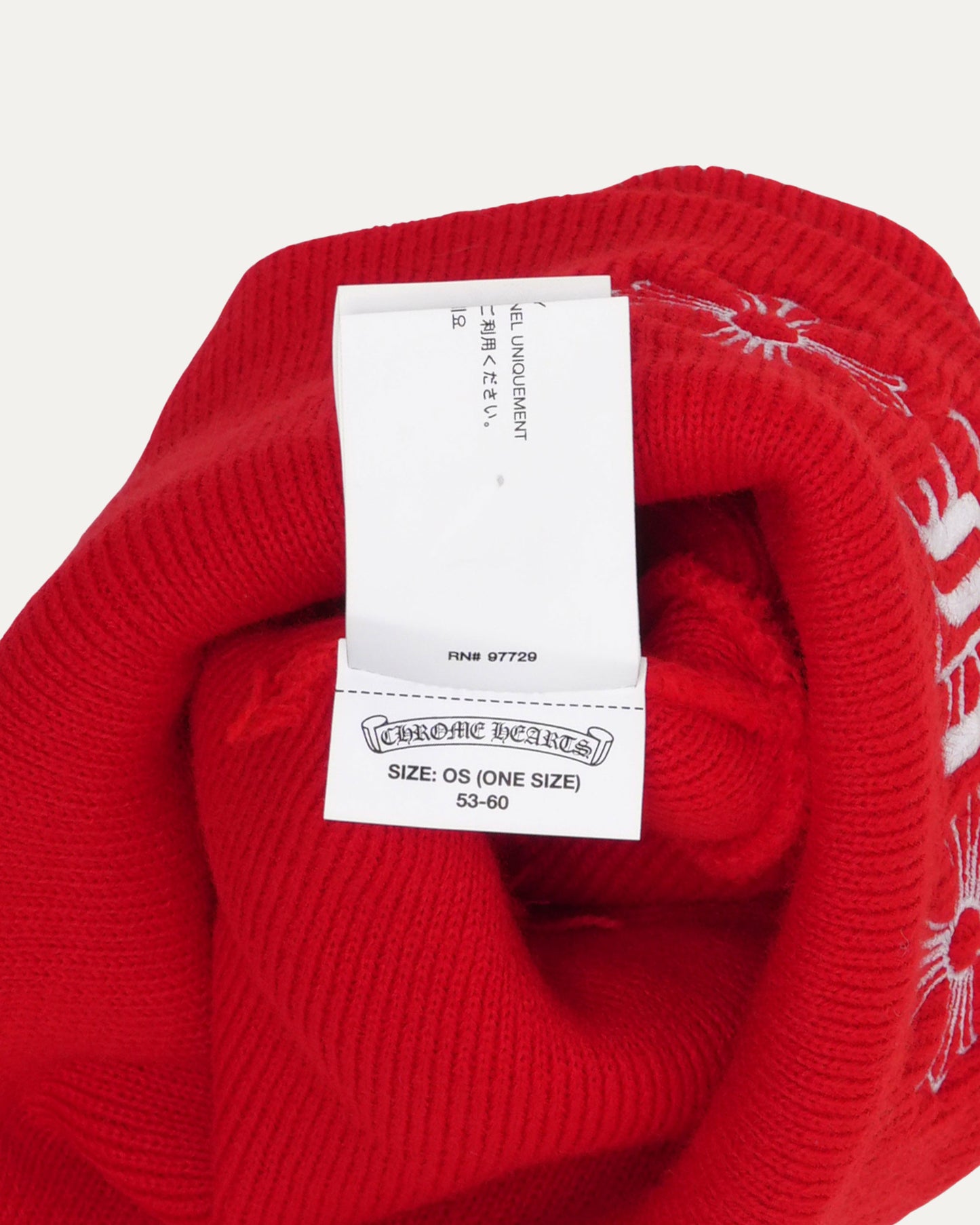 Bella Hadid Embroidered Beanie