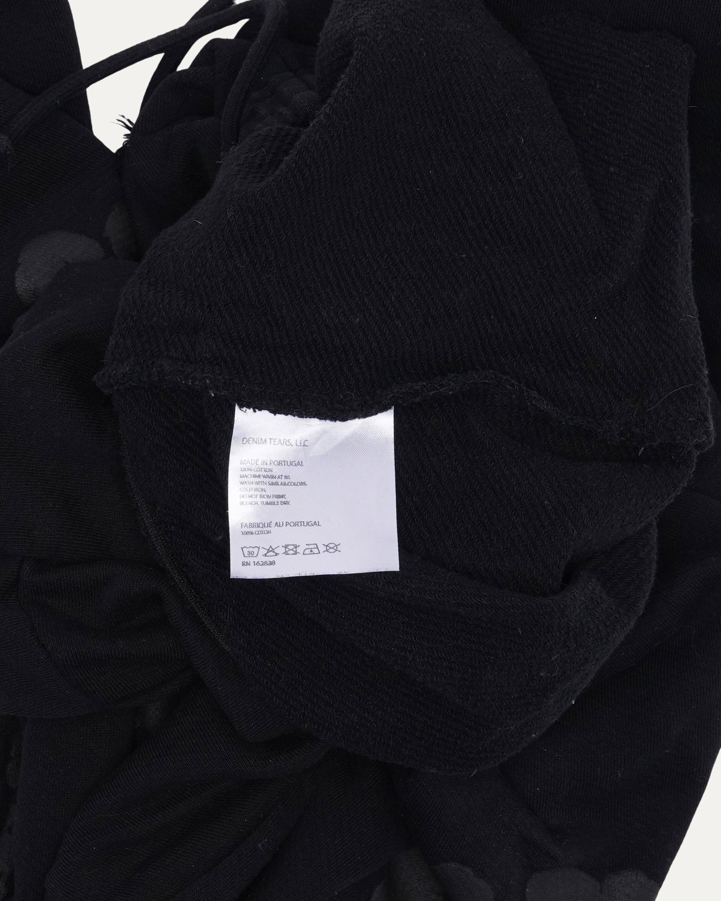 Tonal Cotton Wreath Sweatpants