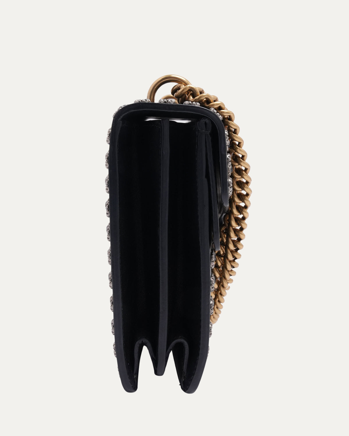 Studded Leather Dionysus Chain Shoulder Bag