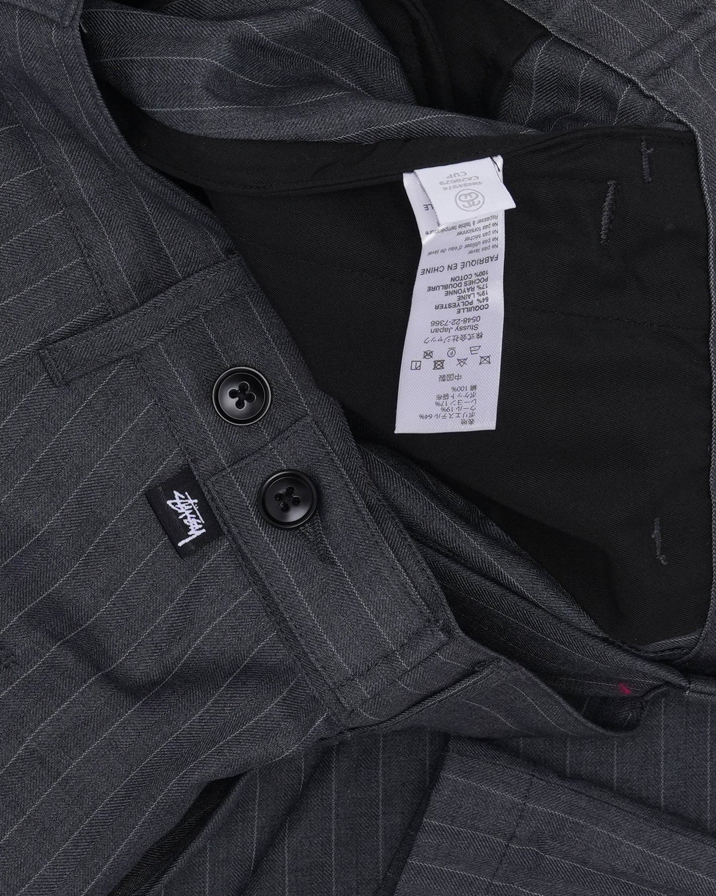Pinstripe Trousers