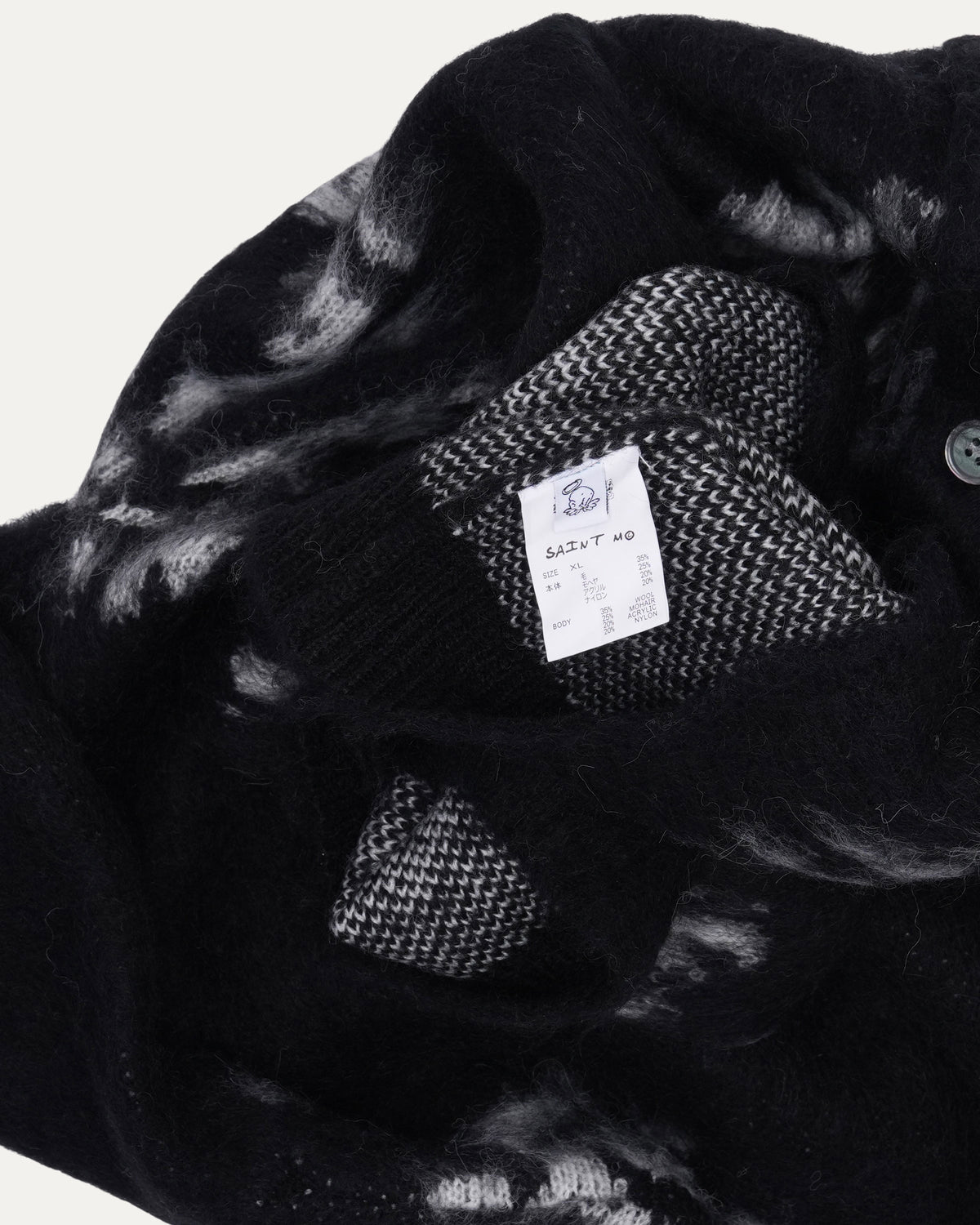 Denim Tears Mohair Blend Cardigan