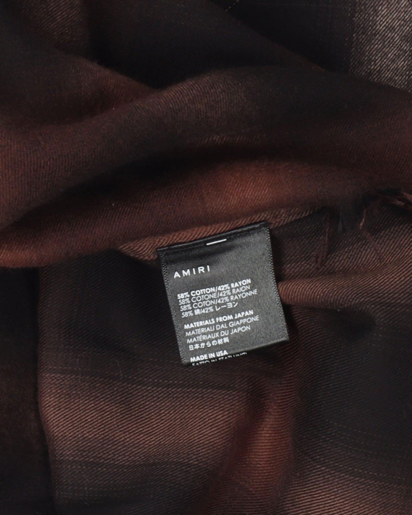 Gradient Flannel Shirt