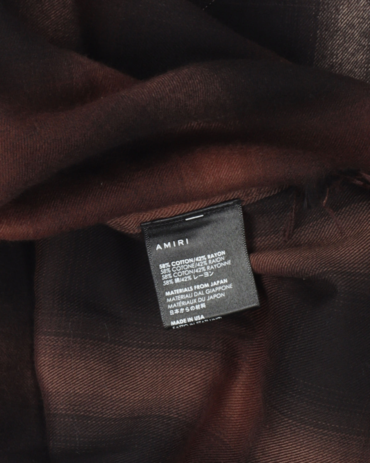 Gradient Flannel Shirt