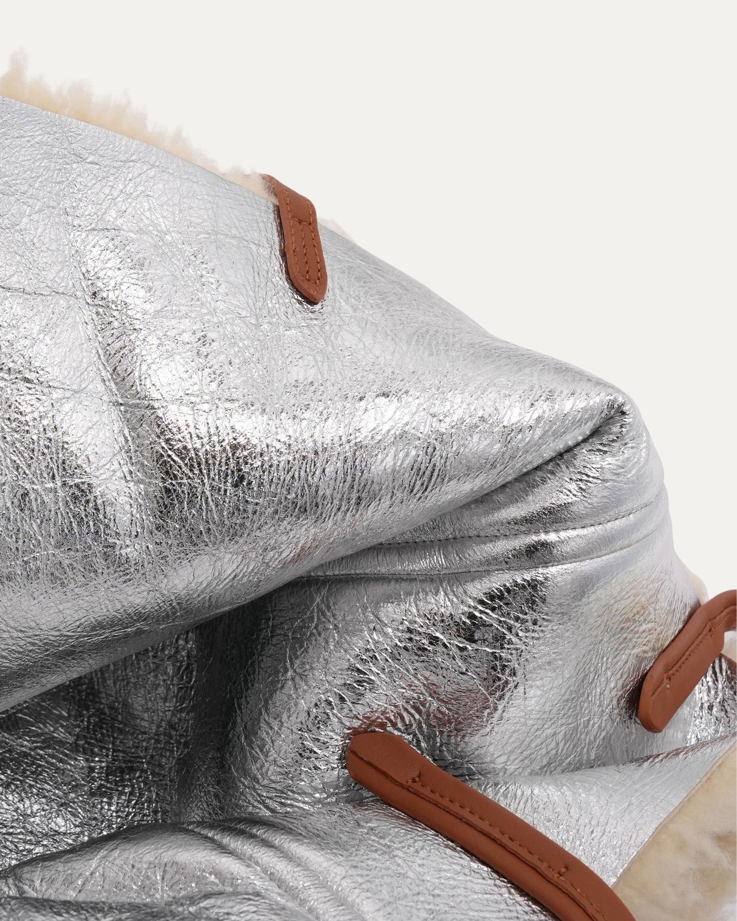 Reversible Shearling Cabas Phantom Tote