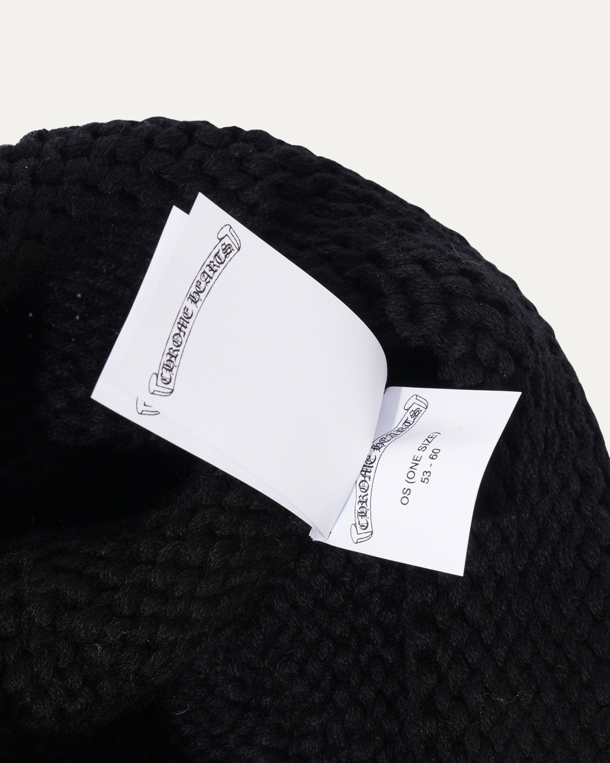 Cross Patch Cashmere Beanie