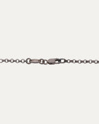 Diamond Framed Plus Cross on Roll Chain