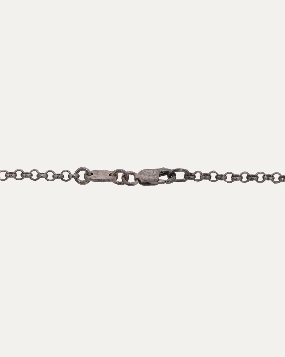 Diamond Framed Plus Cross on Roll Chain
