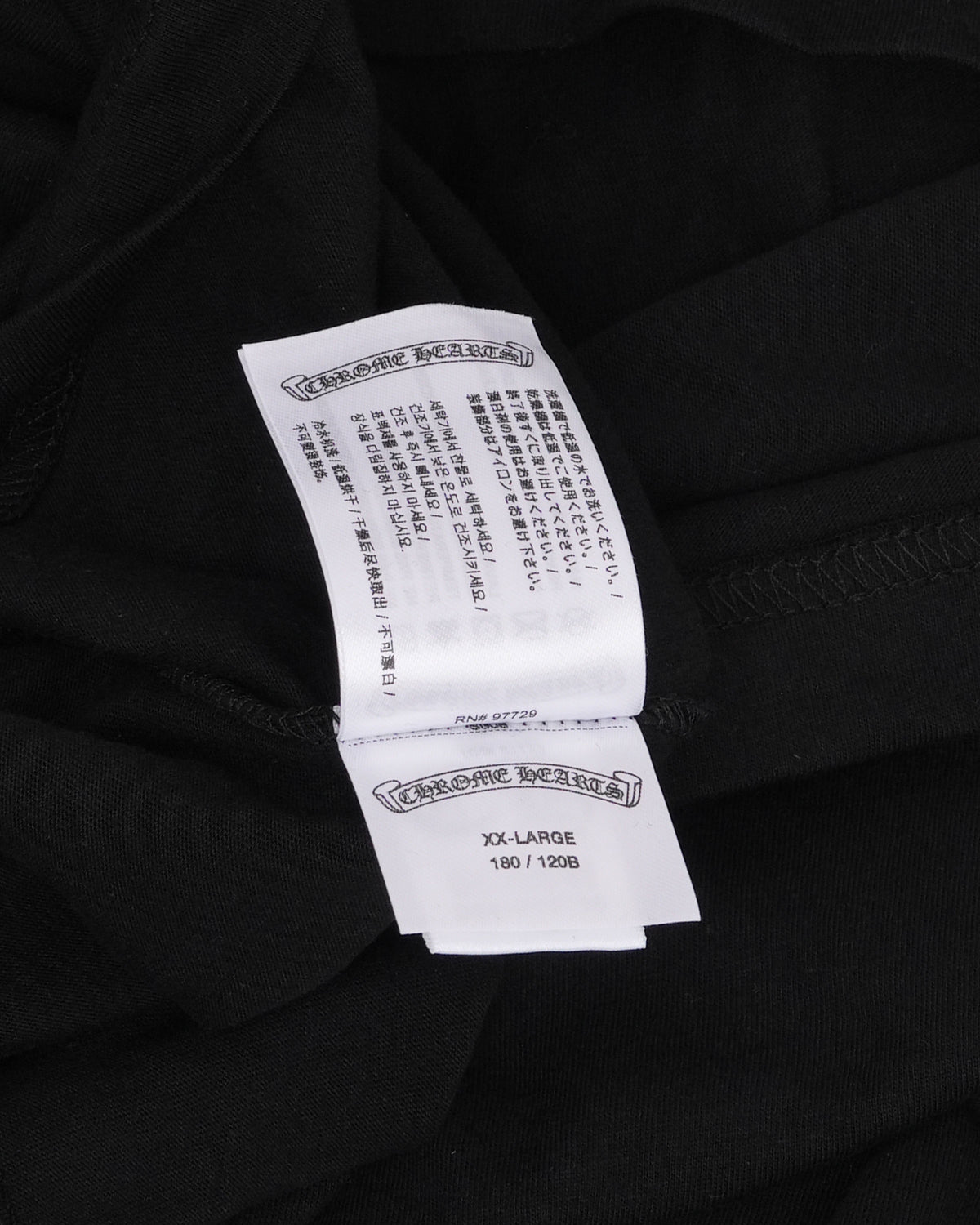 Neck Logo Long Sleeve Pocket T-Shirt