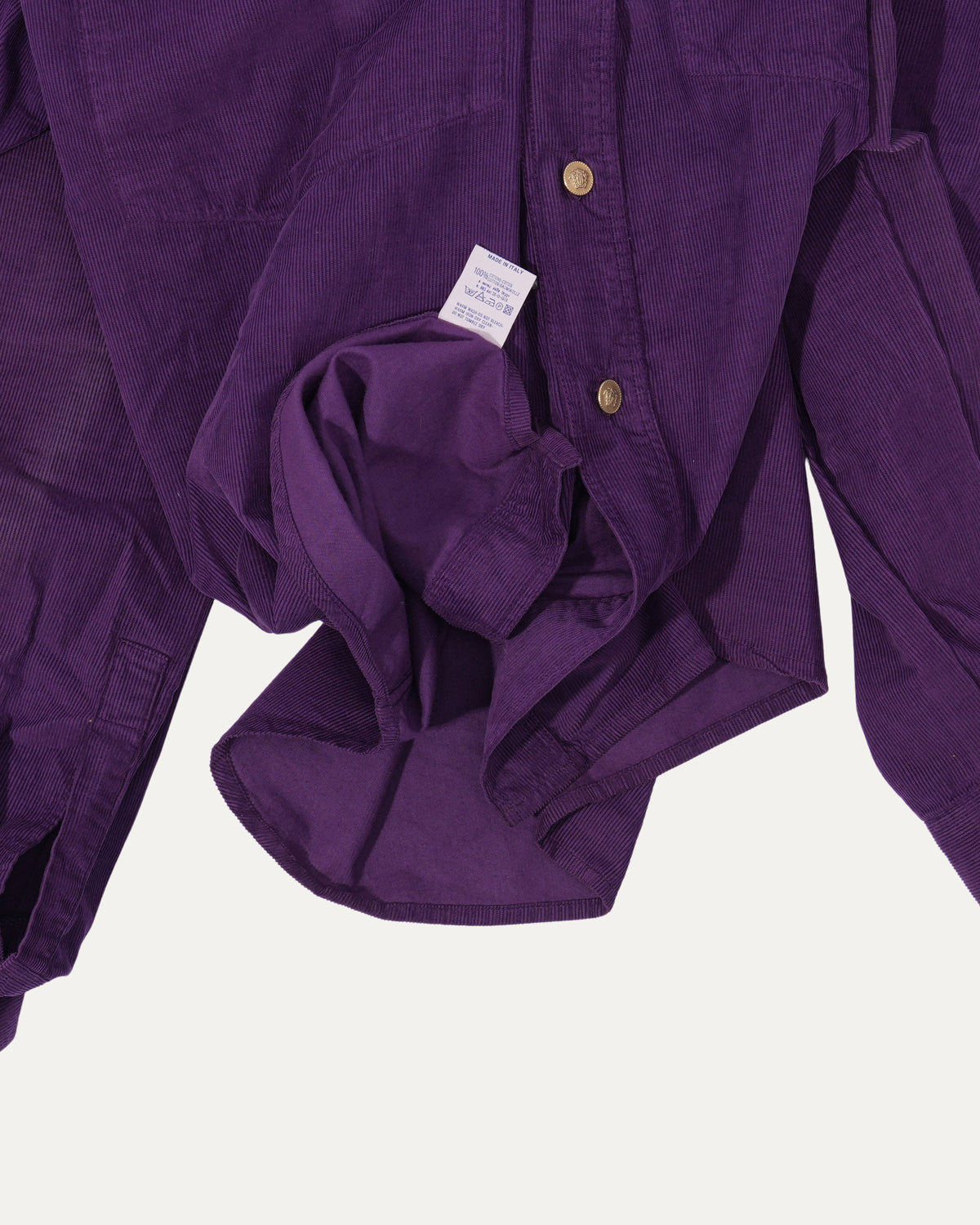 Jeans Signature Corduroy Shirt from the Collection of Andre Leon Talley