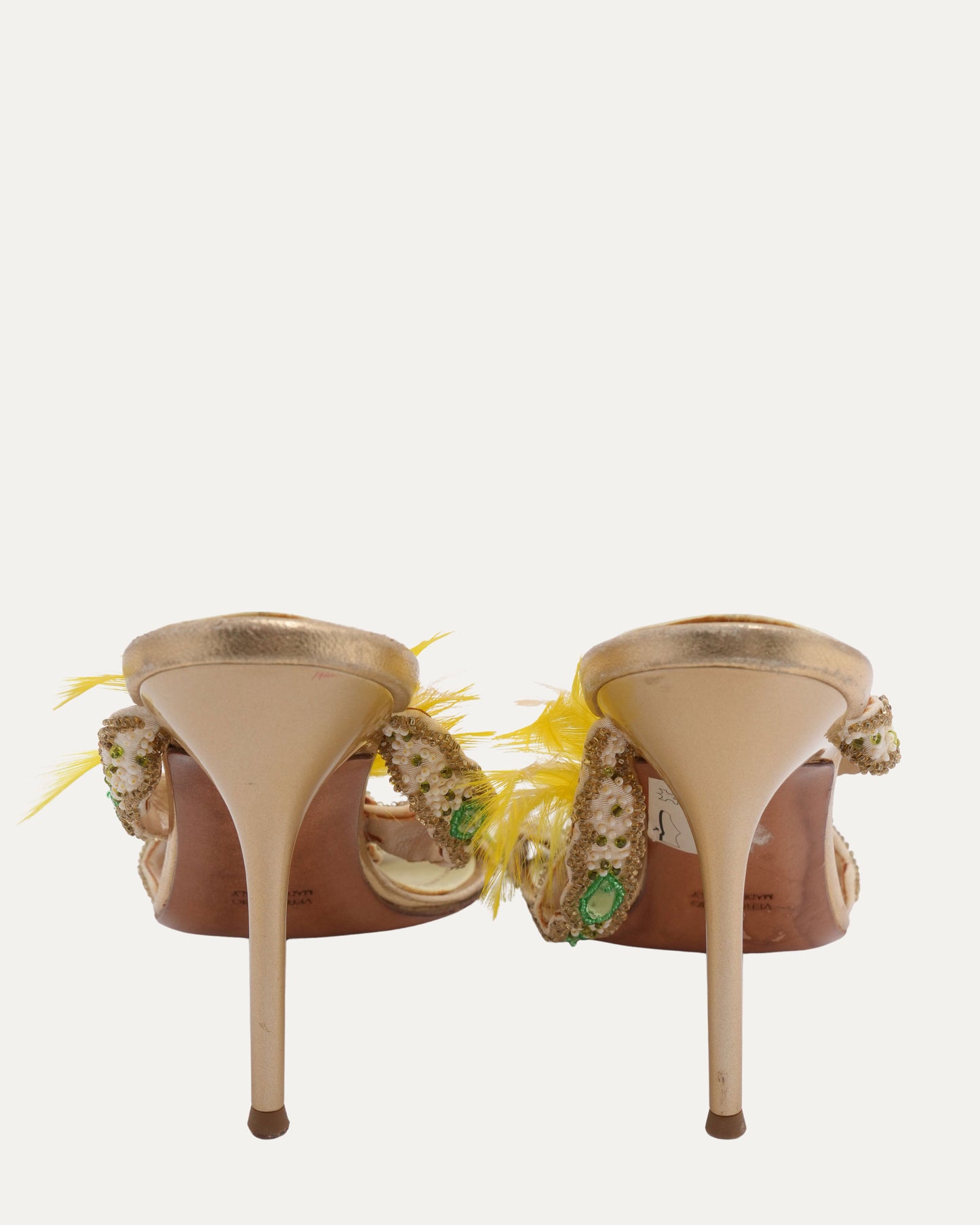 Vintage Beaded Sandals