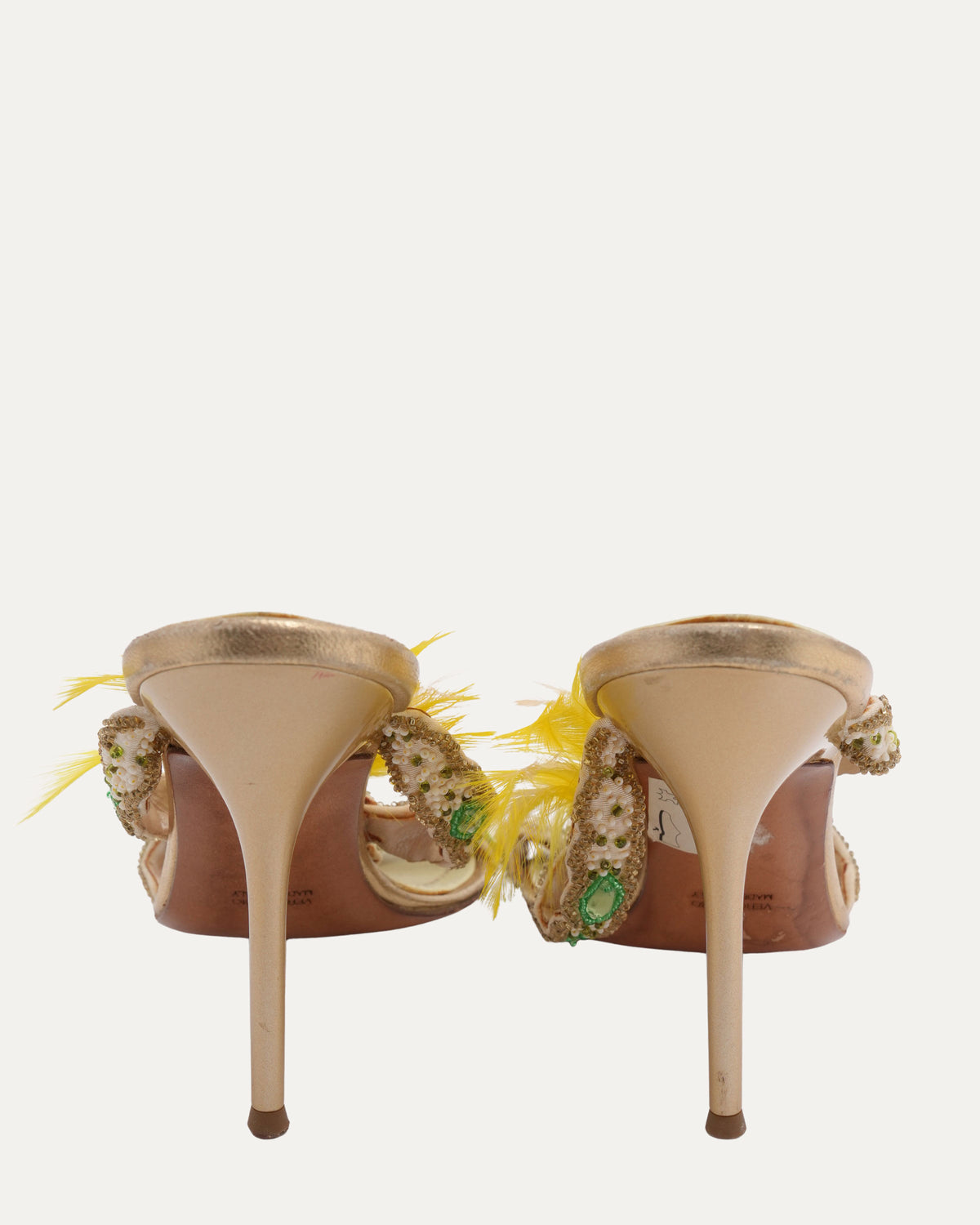 Vintage Beaded Sandals