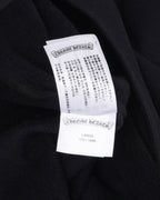 Metallic Vertical Logo Hoodie