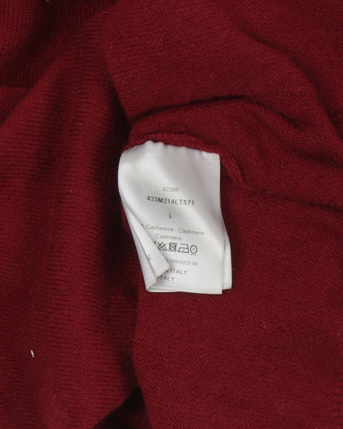 Cashmere Zip Up Sweatshirt