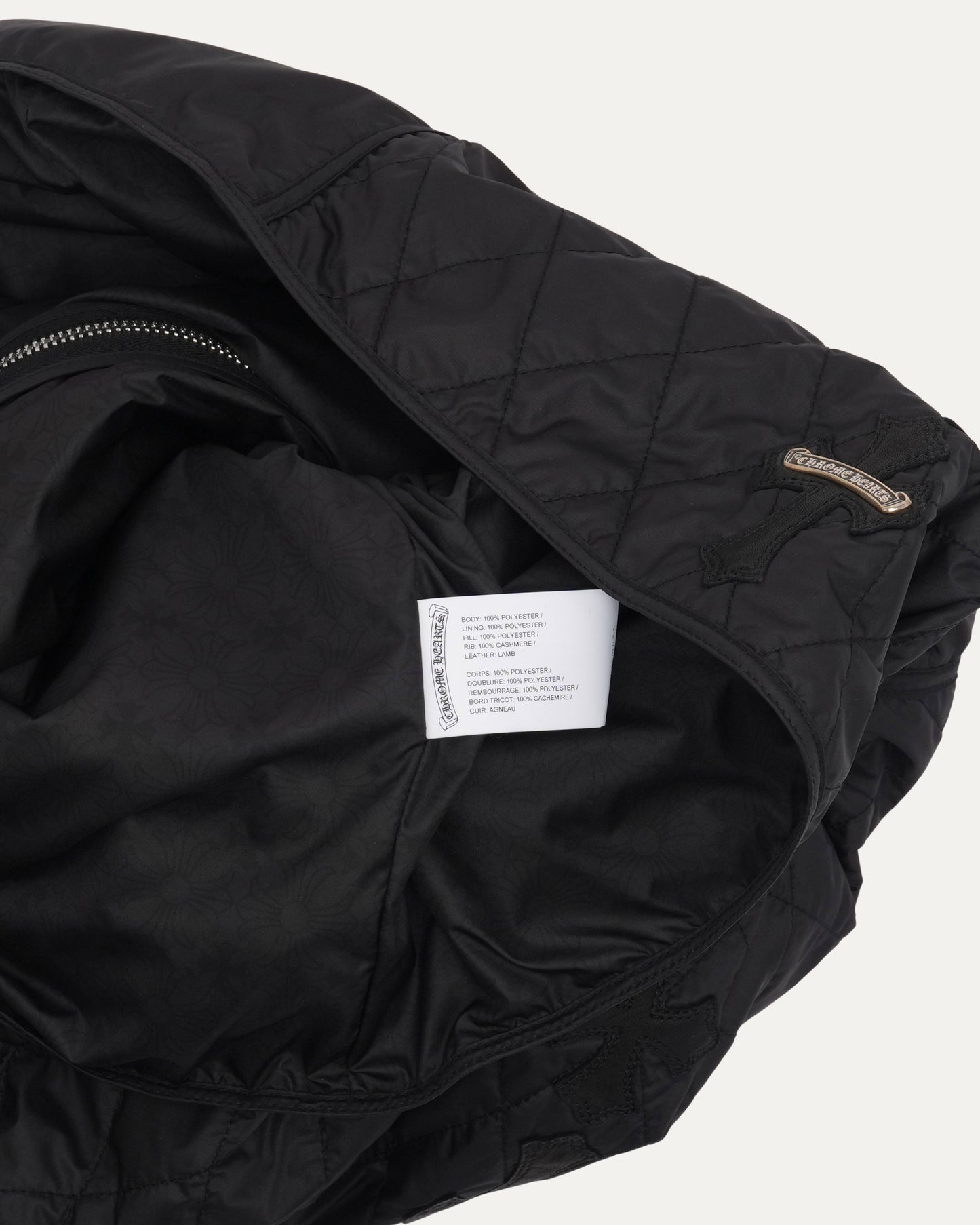 Cross Patch Quilted Vest