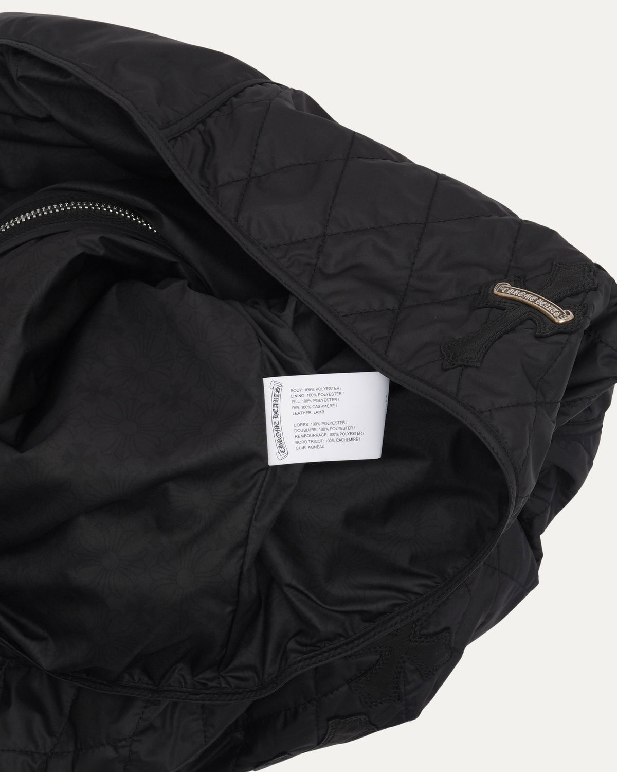 Cross Patch Quilted Vest