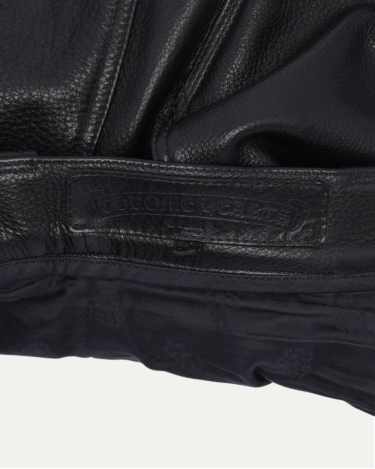 Fleur Knee Leather Pants