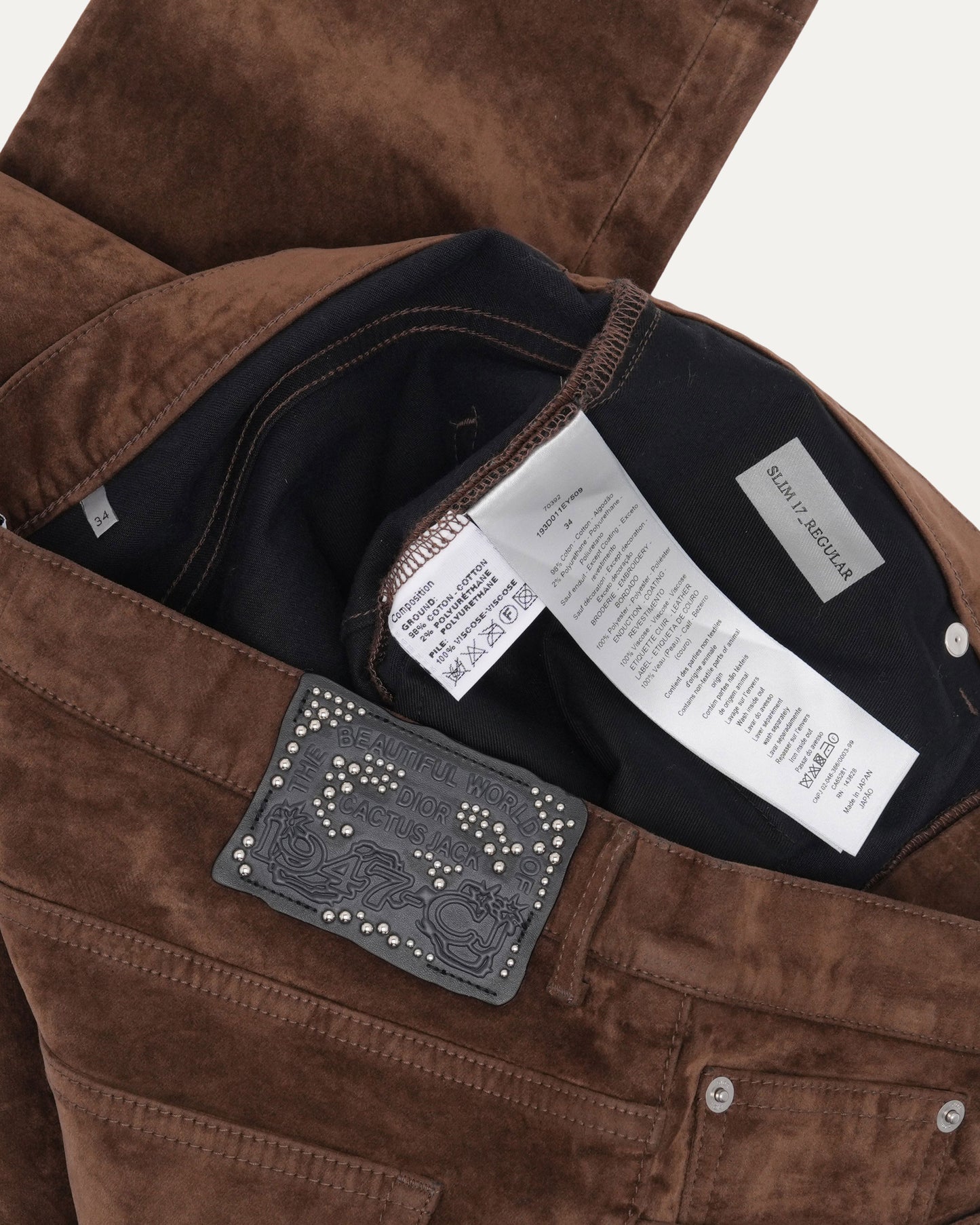 Cactus Jack Faux Suede Pants