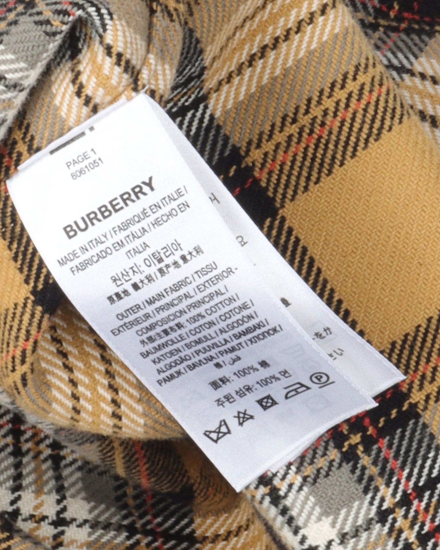 Checked Hooded Shirt