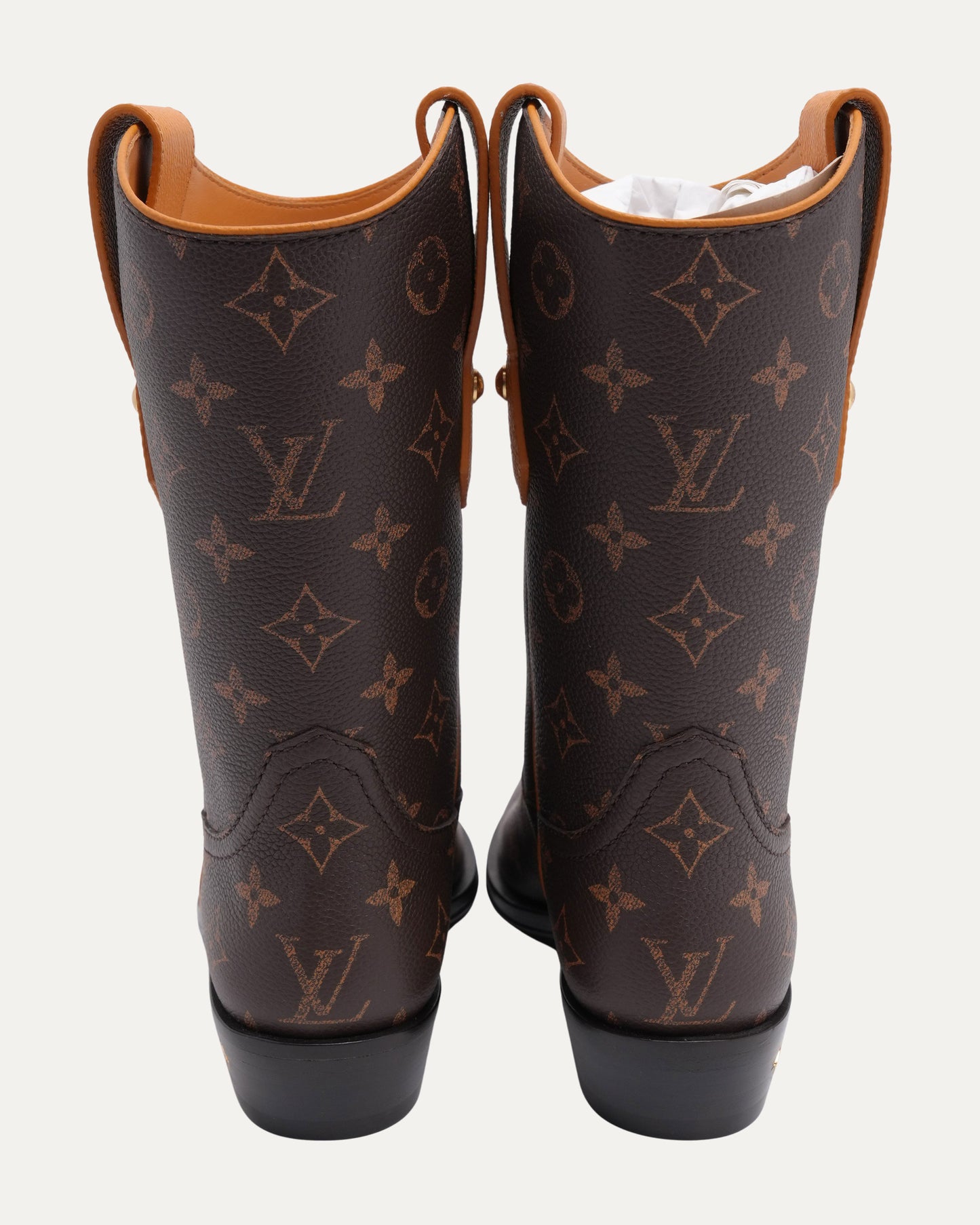 Monogram Cowboy Boots