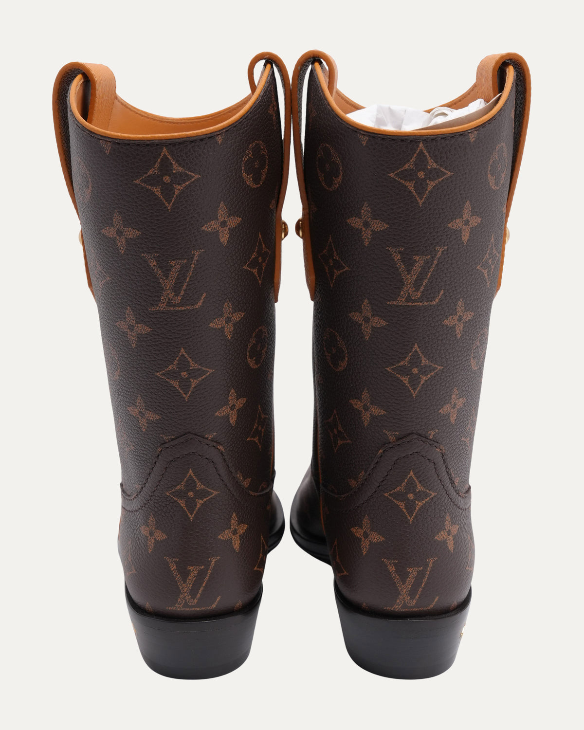 Monogram Cowboy Boots