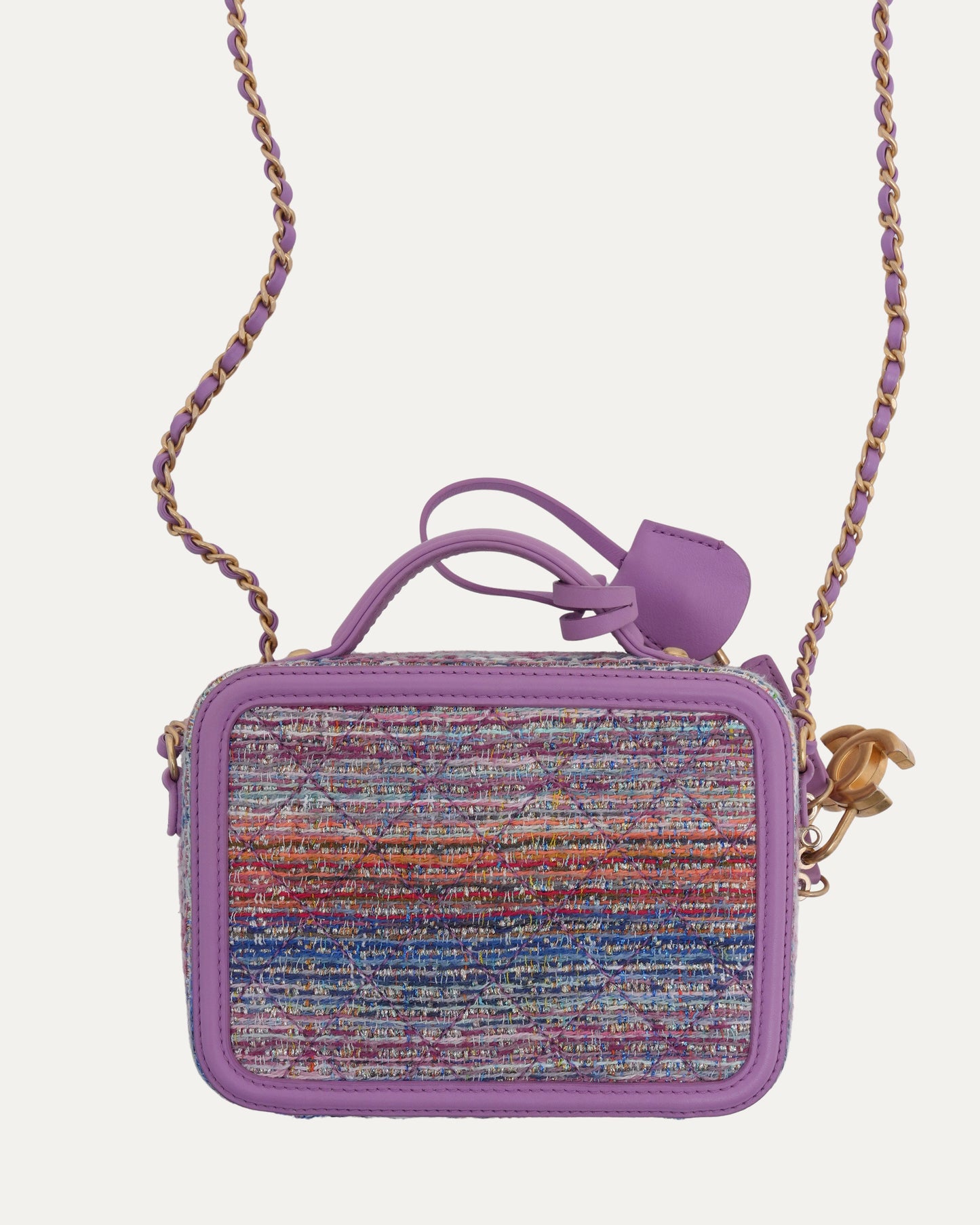 Tweed Filigree Vanity Case