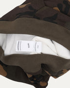 Camouflage Horseshoe Floral Cross Patch Zip Hoodie