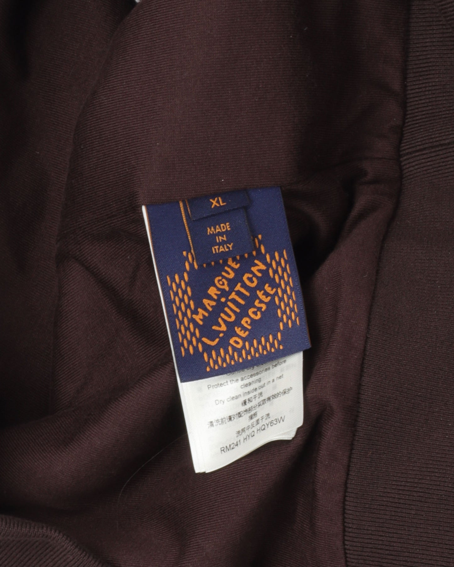 Pearl Embellished Technical Cotton Track Top