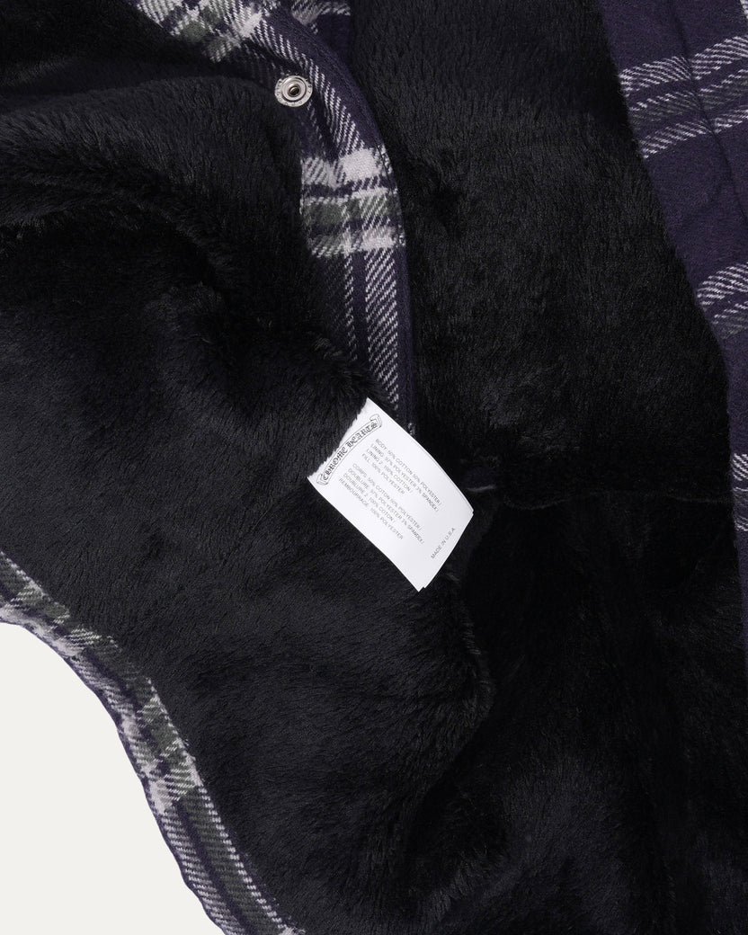 Pile Lined Flannel Work Dog Shirt