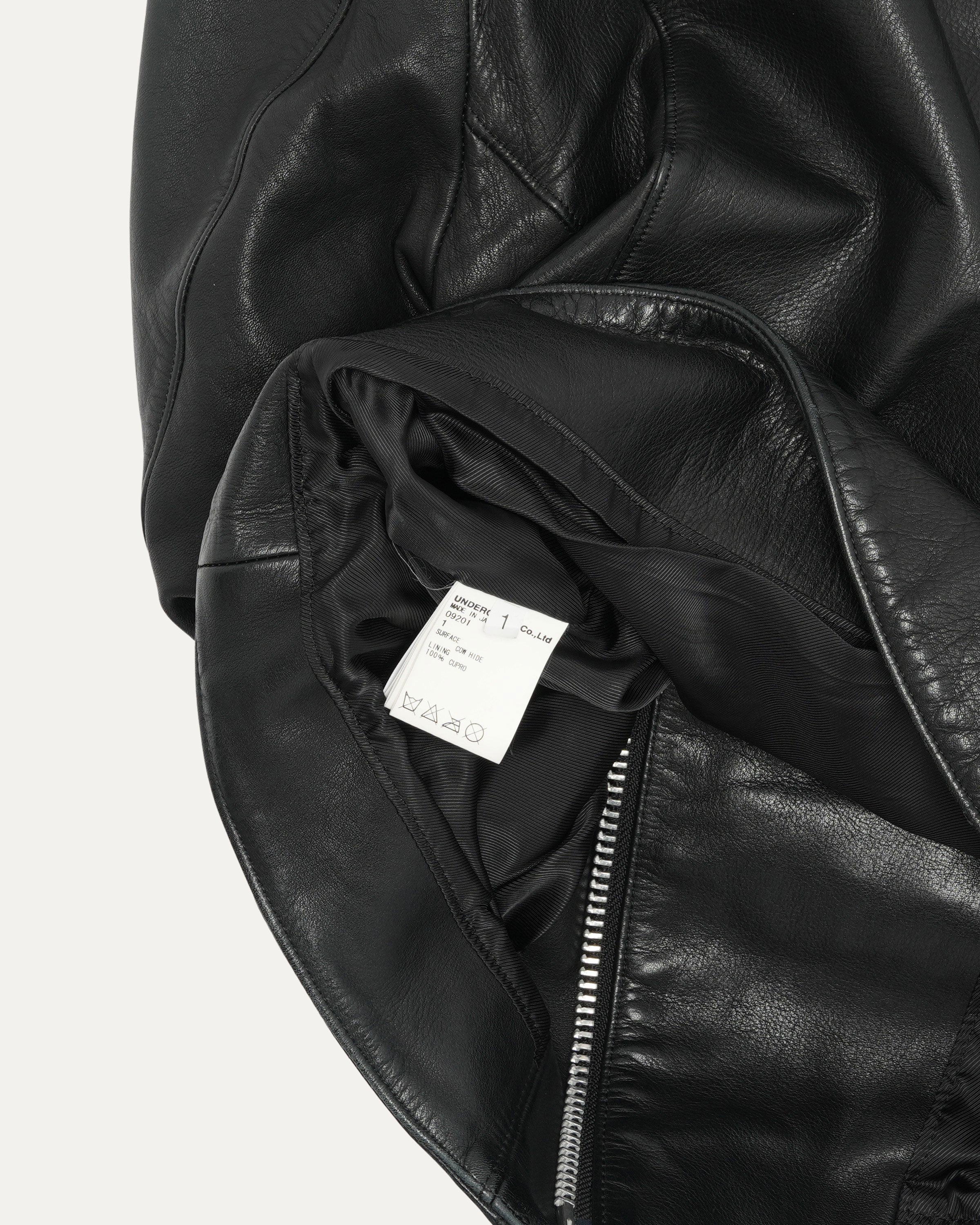 Leather Double Rider Jacket