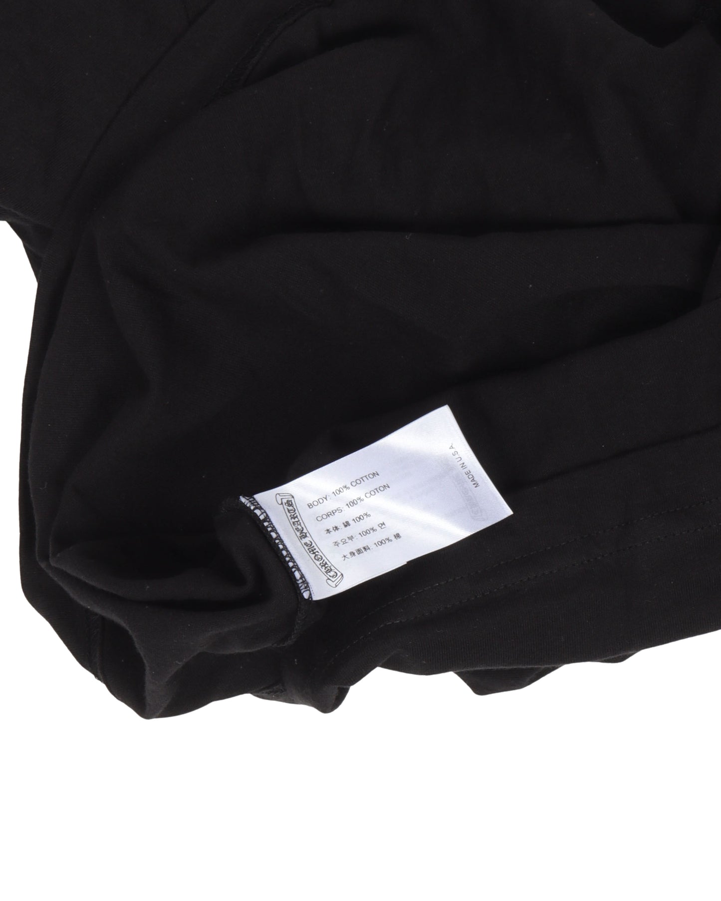 Neck Logo Long Sleeve T-Shirt