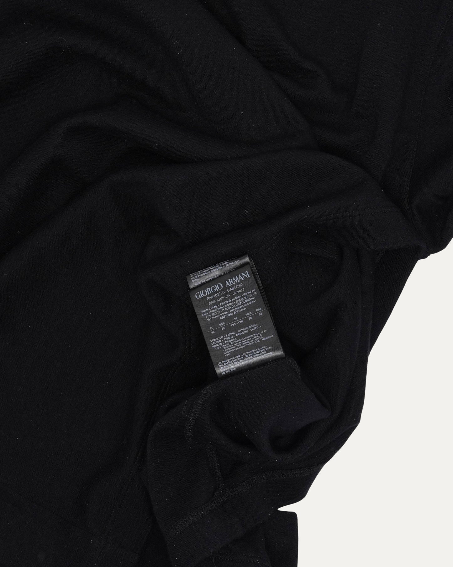 Cashmere Long Sleeve T-Shirt