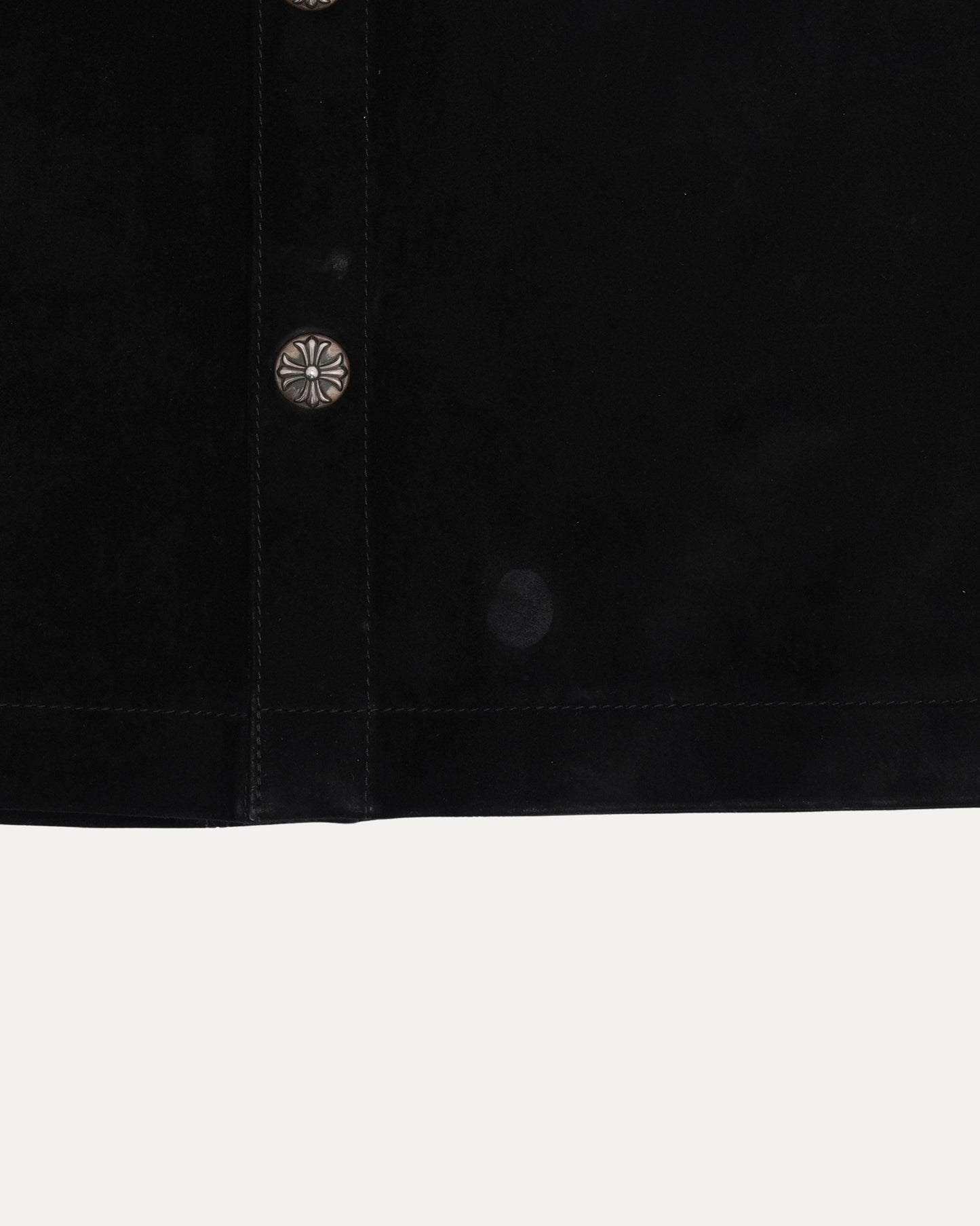 Suede Short Sleeve Shirt