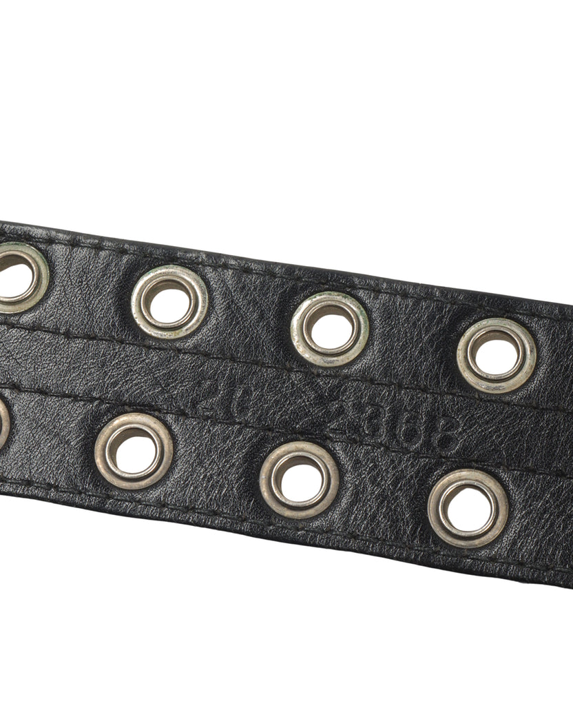 Leather Grommet Belt