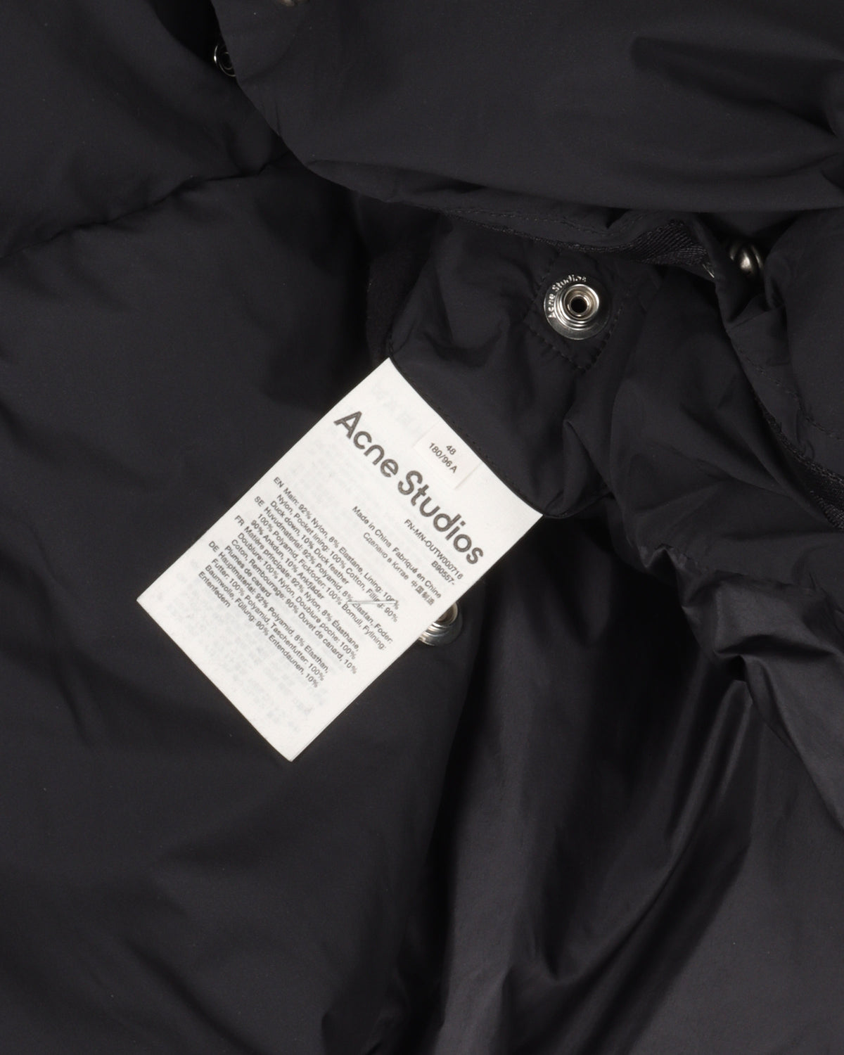 Oversized Quilted Nylon-Blend Down Jacket