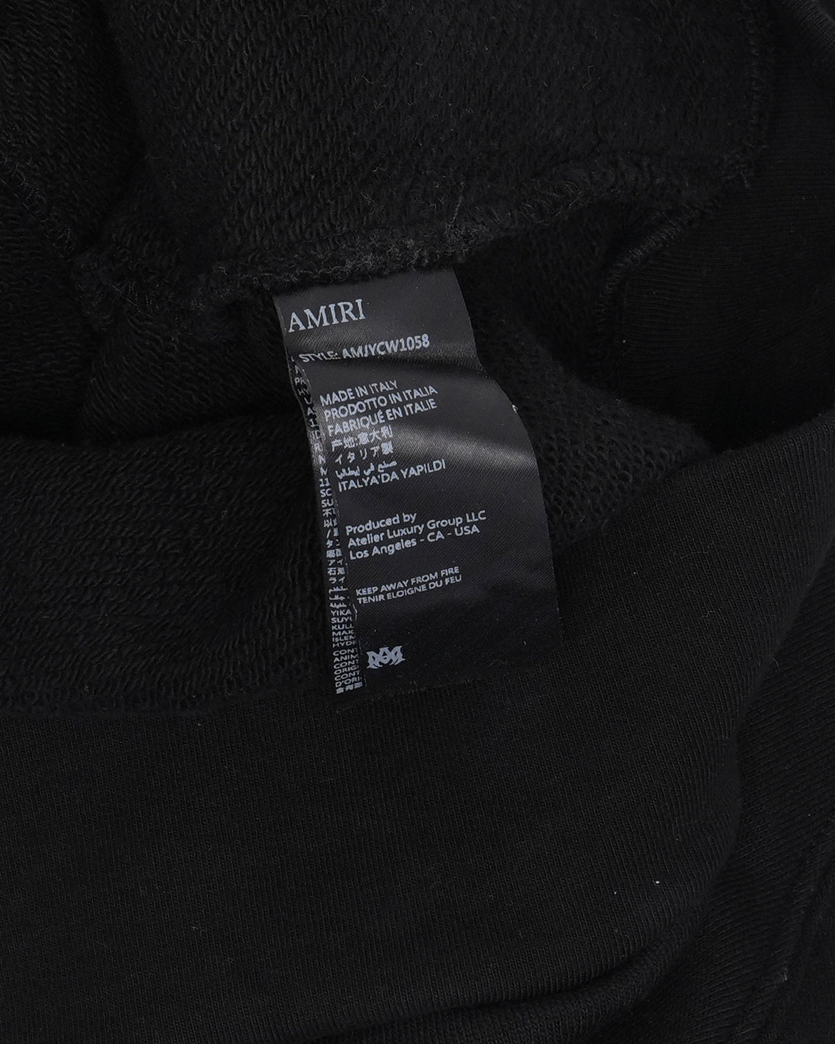Quad Logo Quarter Zip Sweatshirt