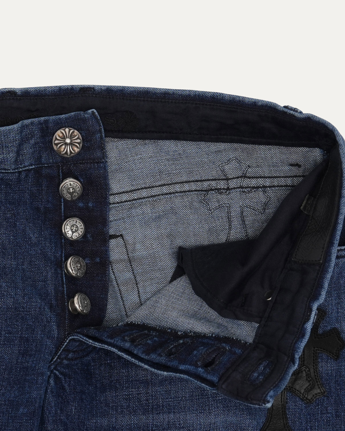 Cross Patch Jeans