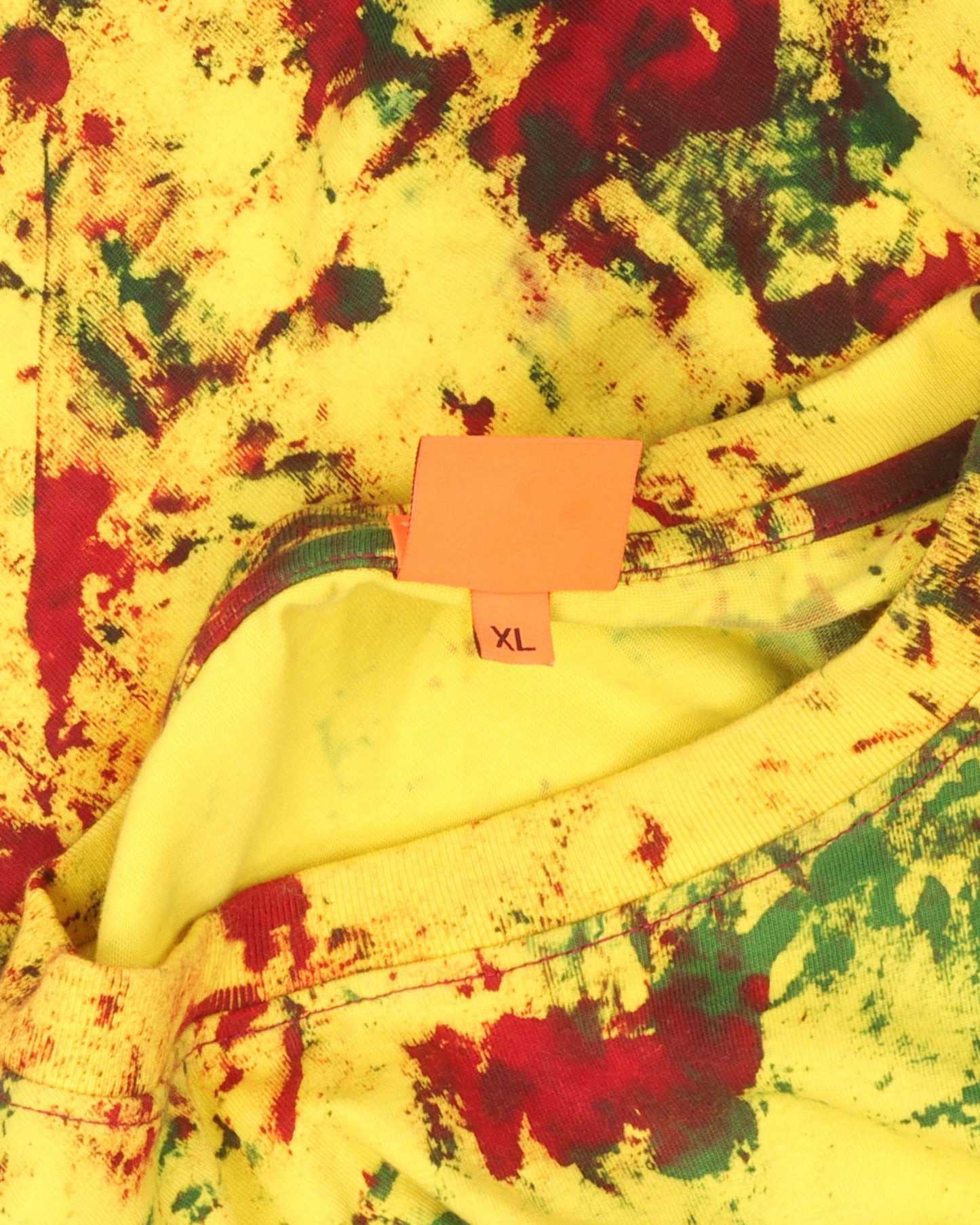 Bleach Dye Long Sleeve T-Shirt