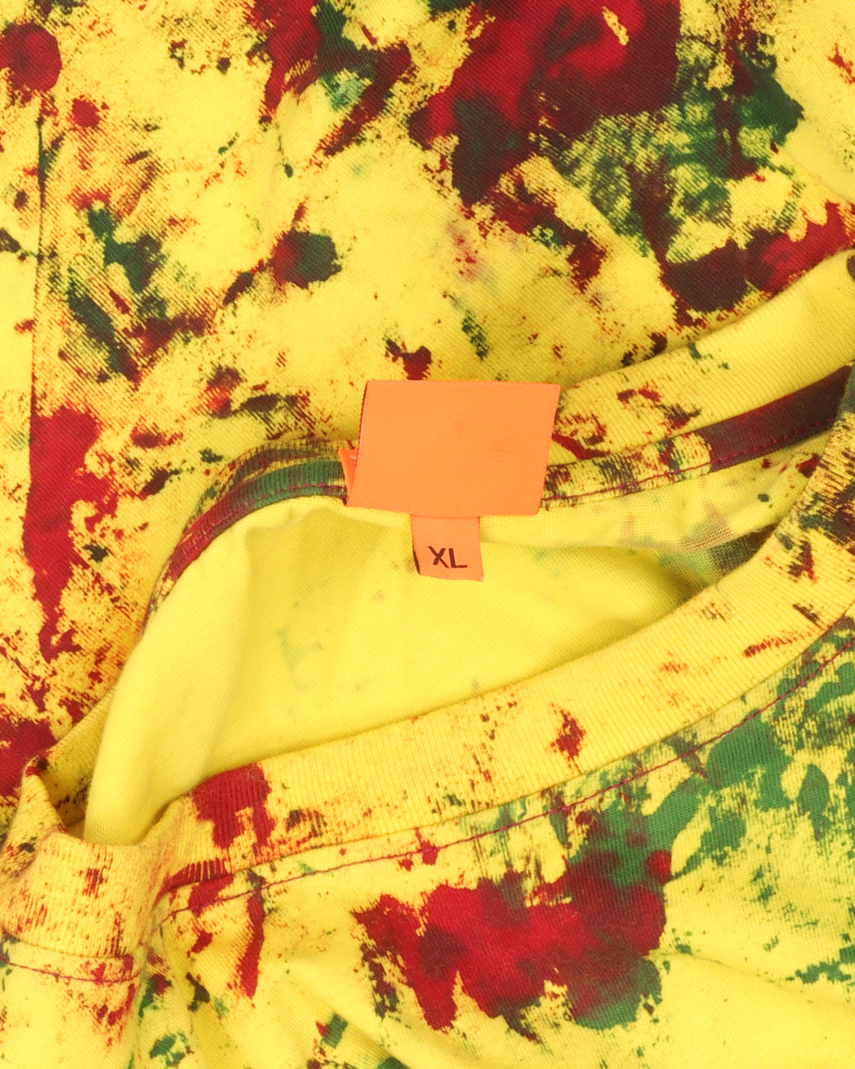 Bleach Dye Long Sleeve T-Shirt