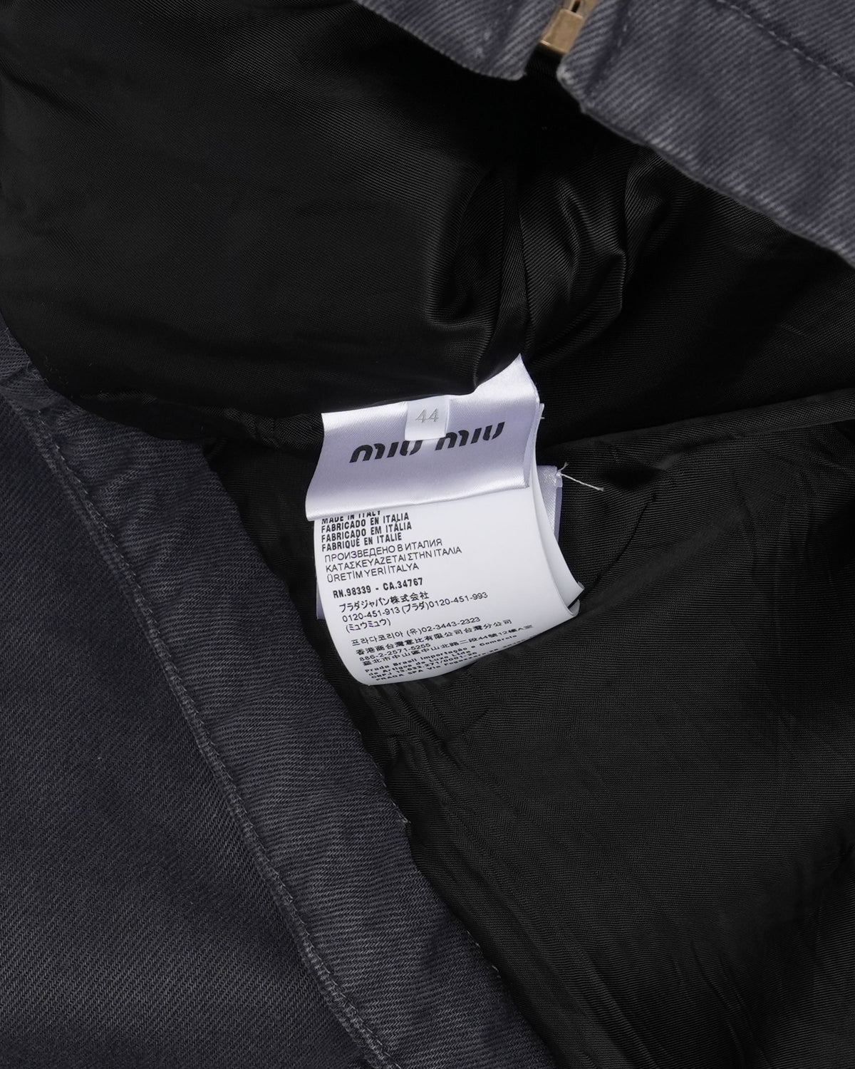 Corduroy Collar Work Jacket