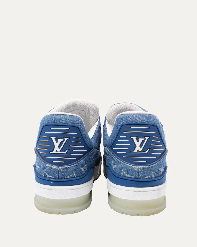 Denim Monogram LV Trainer