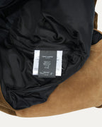 Suede and Corduroy Down Vest