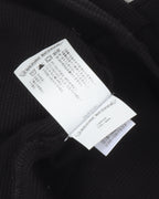 Cropped Embroidered Thermal Shirt