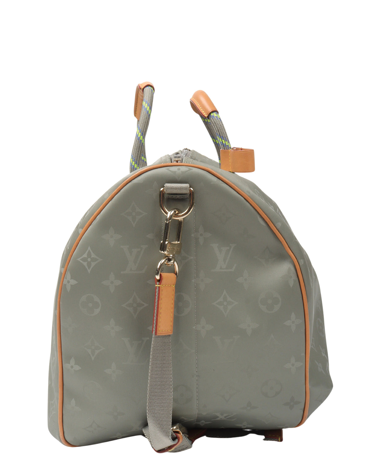 Keepall Bandouliere Monogram Titanium 50 Grey
