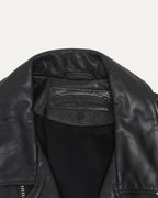 Fleur Embellished JJ Dean Leather Jacket