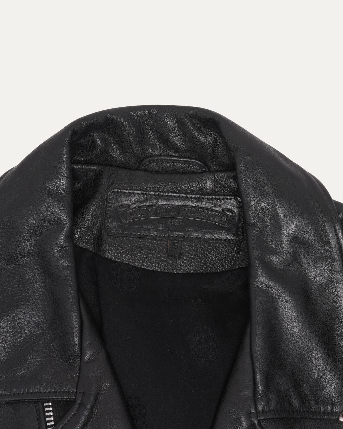 Women's Fleur Embellished JJ Dean Leather Jacket